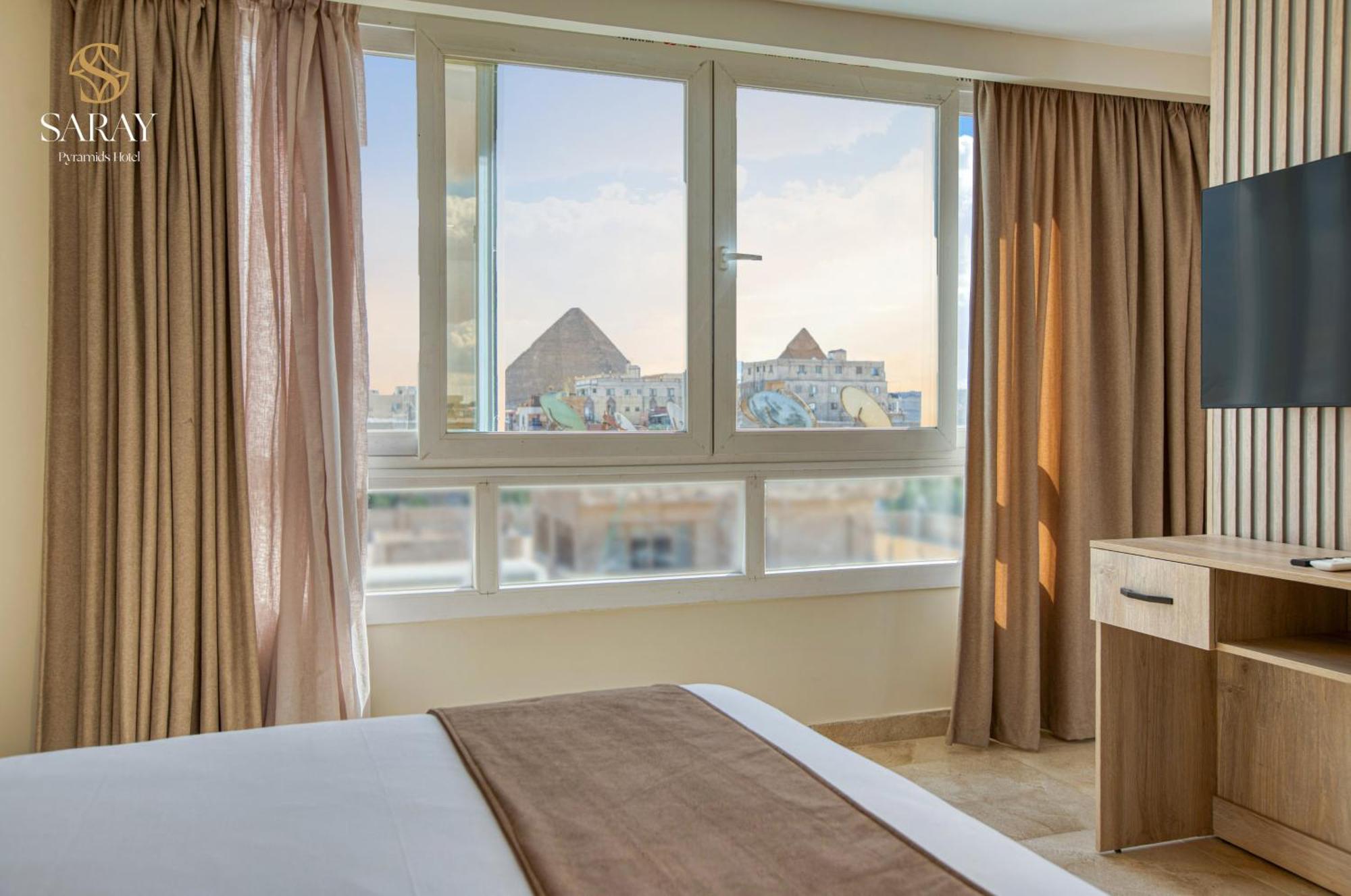 Saray Pyramids & Museum View Hotel Kafret el-Gabal Zewnętrze zdjęcie