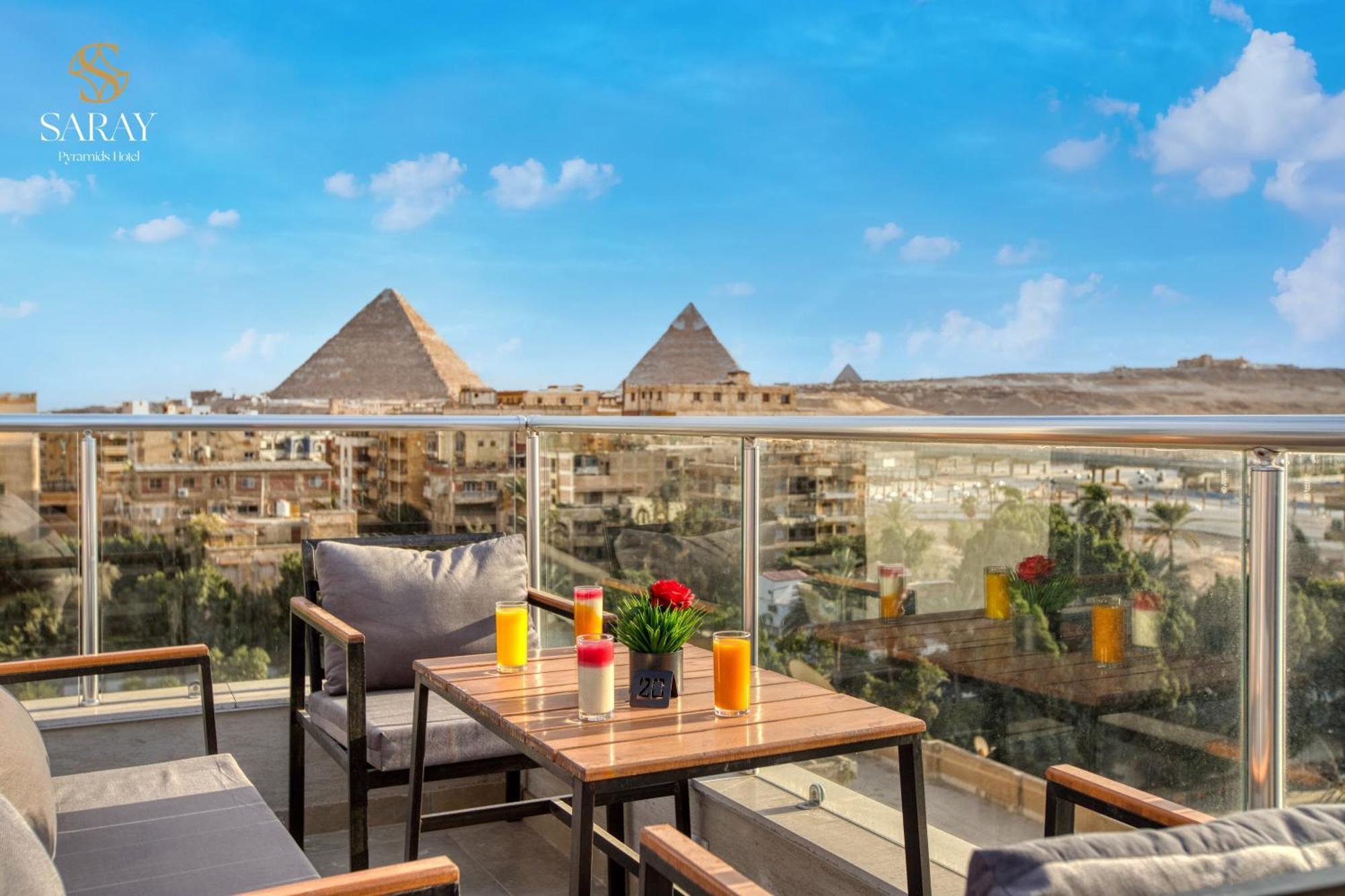 Saray Pyramids & Museum View Hotel Kafret el-Gabal Zewnętrze zdjęcie