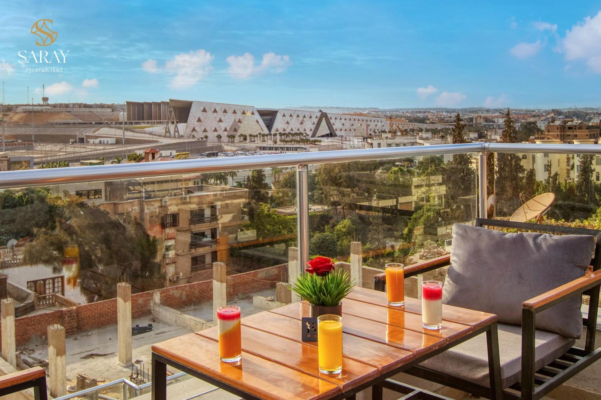 Saray Pyramids & Museum View Hotel Kafret el-Gabal Zewnętrze zdjęcie