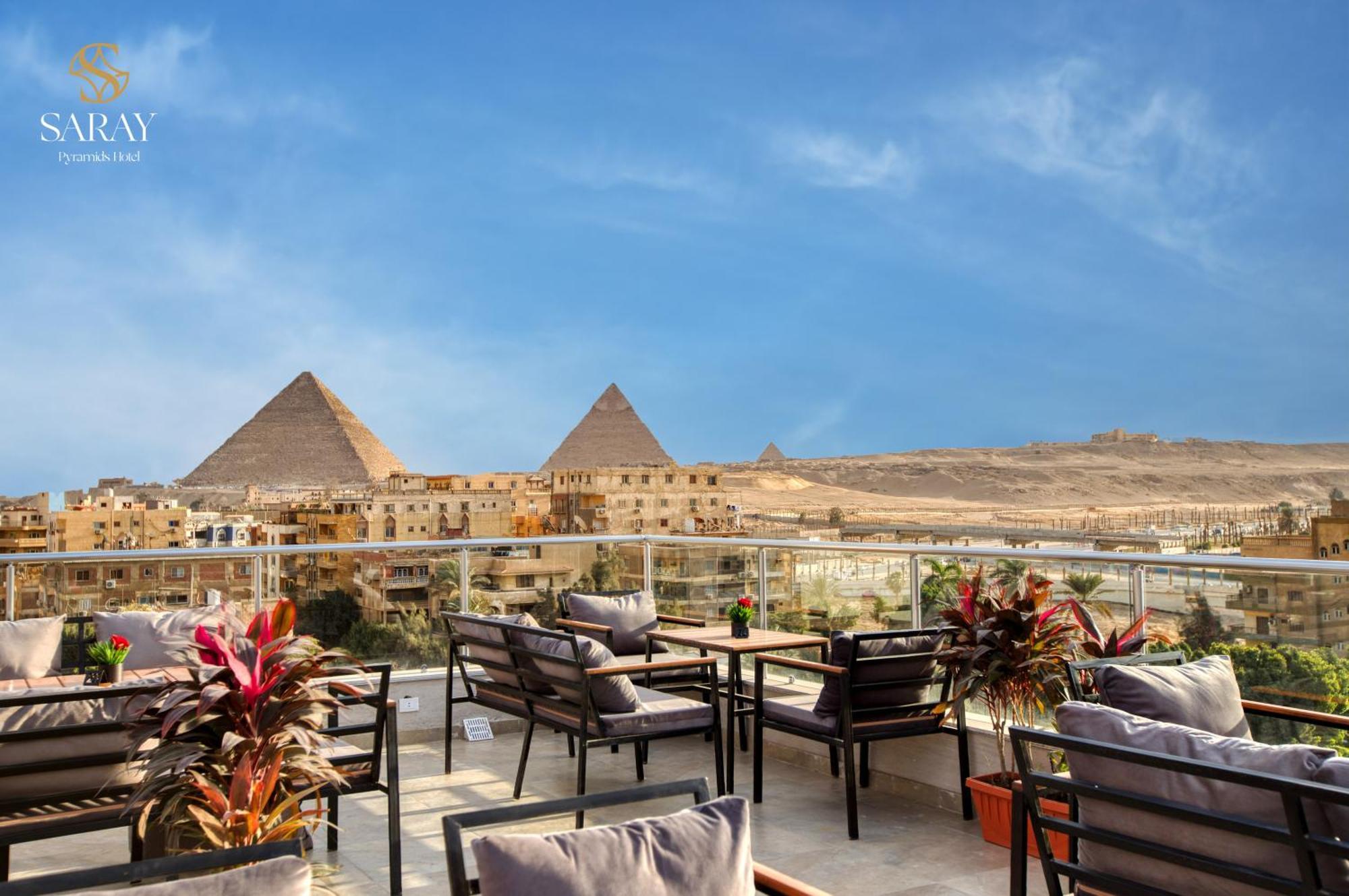 Saray Pyramids & Museum View Hotel Kafret el-Gabal Zewnętrze zdjęcie